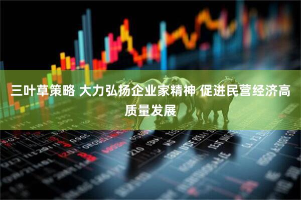 三叶草策略 大力弘扬企业家精神 促进民营经济高质量发展