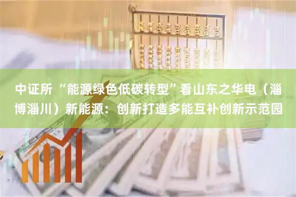 中证所 “能源绿色低碳转型”看山东之华电（淄博淄川）新能源：创新打造多能互补创新示范园