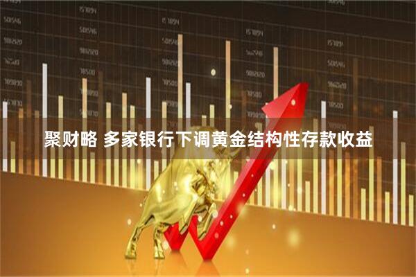 聚财略 多家银行下调黄金结构性存款收益
